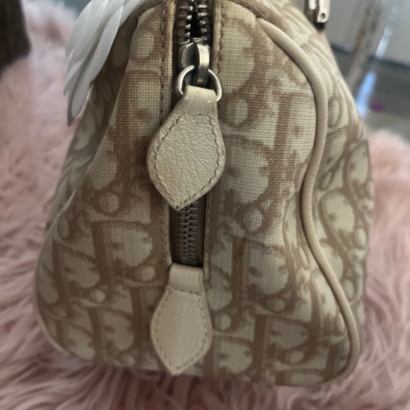 Christian dior Diorrissimo embroidered floral boston bag RARE! - Picture 5 of 12